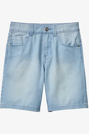 Benetton Five-pocket Regular-fit Denim Shorts 6-14 Years
