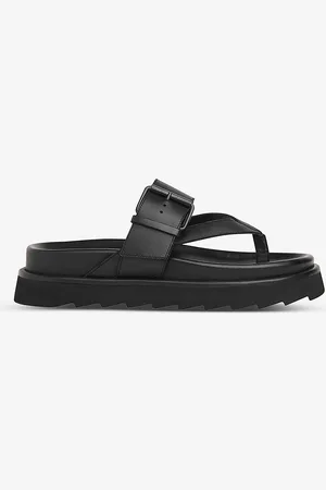 Whistles Sutton Toe-post Buckle Leather Sandals
