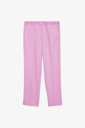Joseph Elasticated-waist Straight-leg Mid-rise Woven Trousers