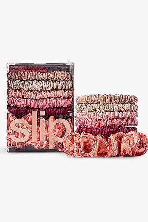 Slip Flora Silk Scrunchie Set