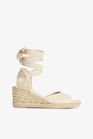 LK Bennett Marianne Espadrille Suede Wedges