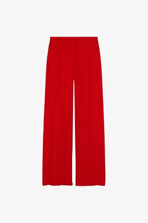 Joseph Thoresby High-rise Pleated Silk Trousers