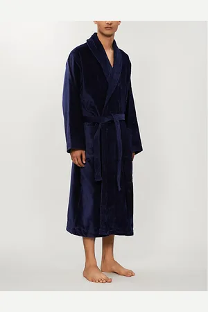 DEREK ROSE Tritan Cotton Dressing Gown