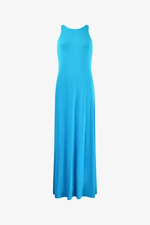 Ro&Zo Round-neck Sleeveless Jersey Maxi Dress