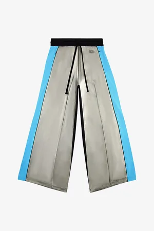 Diesel P-wild Double-knit Satin Palazzo Trousers