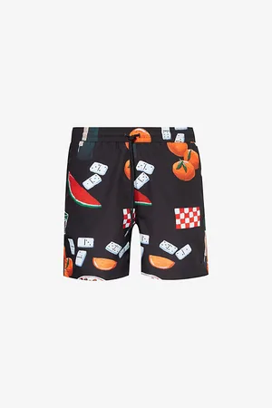 Carhartt Slater Graphic-print Swim Shorts