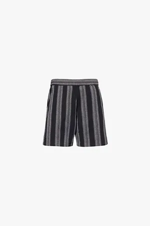 Carhartt Dodson Striped Cotton Shorts