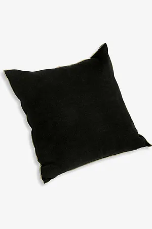 Hay Outline Contrast-trim Linen and Cotton-blend Cushion 50cm X