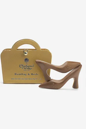 Charbonnel et Walker Sea Salt Milk Chocolate Handbag and Heels 60g