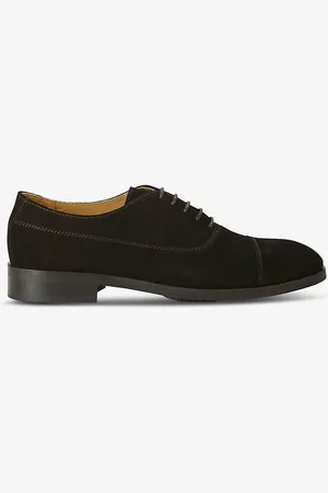 Kurt Geiger Hunter Oxford Lace-up Suede Shoes