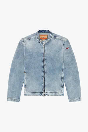 Diesel D-glory Logo-embroidered Denim Jacket