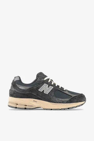 New Balance 2002 Branded Suede and Mesh Low-top Trainers