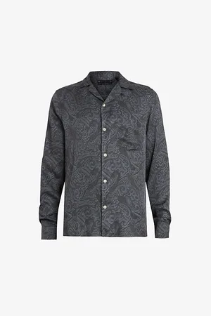 AllSaints Nidaros Paisley-print Woven Shirt