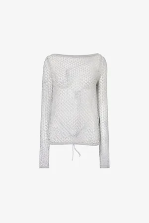 House of Sunny Relaxed-fit Long-sleeved Knitted Cardigan