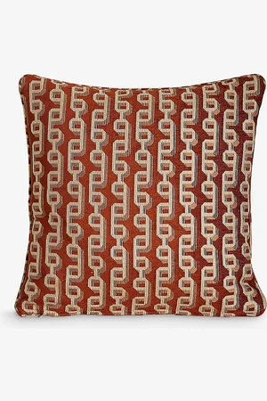 SOHO Odette Jacquard-pattern Woven Square Cushion 50cm X