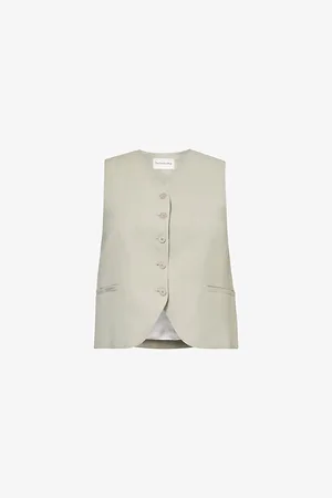 The Frankie Shop Chelsea Twill Waistcoat