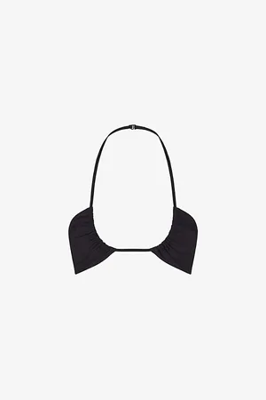 SKIMS Signature Swim Halter-neck Stretch Recycled-nylon Bikini Top