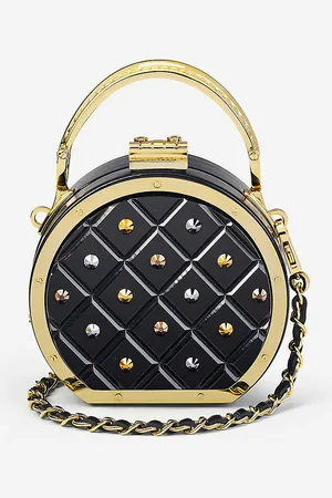 ASPINAL OF LONDON Hat Box Mini Acrylic Cross-body Bag