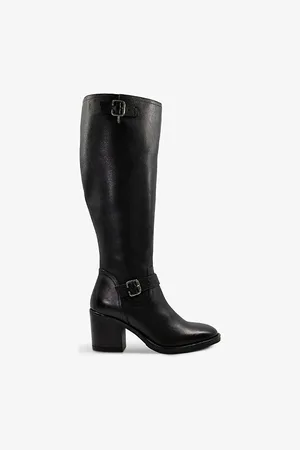 Dune Trelis Heeled Knee-high Leather Boots