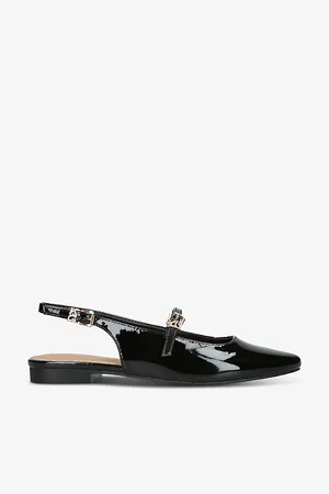 Kurt Geiger Mayor Sling-back Faux-leather Mary Jane Courts
