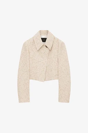 Joseph Josset Tweed-texture Woven Jacket