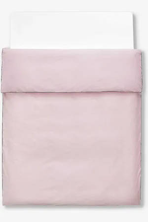 Hay Outline Contrast-trim Organic-cotton Duvet Cover 220cm X 225cm