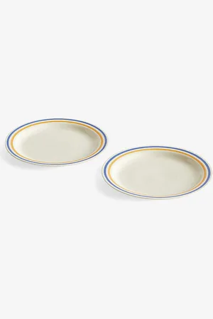 Hay Sobremesa Stoneware Plate Set of Two 25.5cm