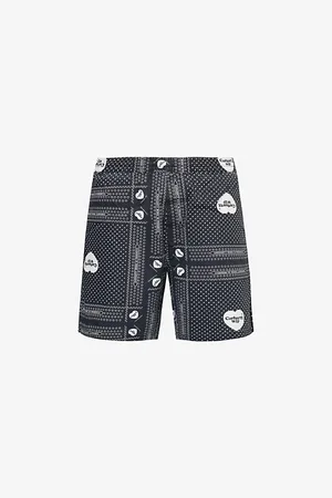Carhartt Heart Bandana Graphic-print Cotton Shorts