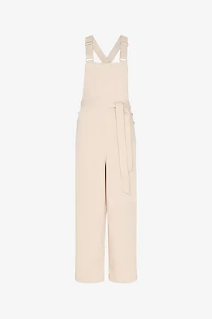Whistles Blake Sleeveless Cotton Dungarees