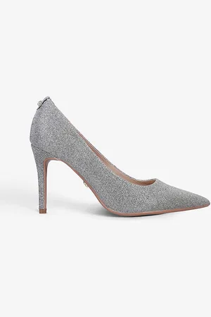 Carvela Classique Glitter-fabric Court Shoes