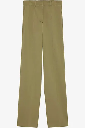 Joseph Morissey Wide-leg Mid-rise Woven Trousers