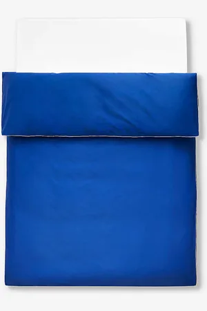 Hay Outline Contrast-trim Organic-cotton Duvet Cover 220cm X 225cm