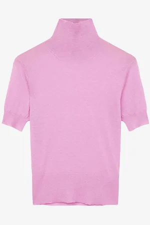 Joseph Cashair High-neck Cashmere Top