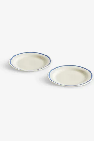 Hay Sobremesa Stoneware Plate Set of Two 18.5cm