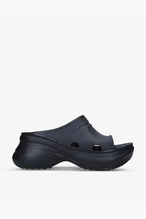 Balenciaga X Crocs Pool Rubber Sliders