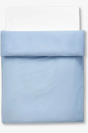Hay Outline Contrast-trim Organic-cotton Duvet Cover 220cm X 225cm