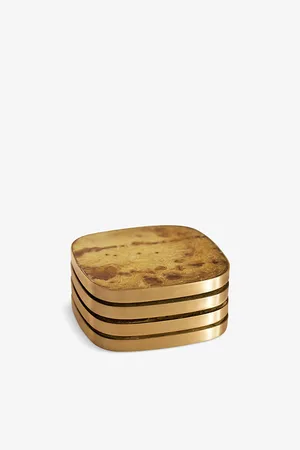 SOHO And Brass Coasters Set of Four