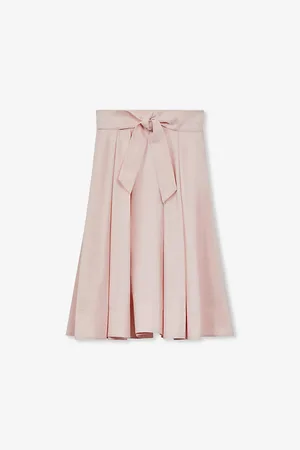 Reiss Garcia Pleated Taffeta Skirt 4-13 Years