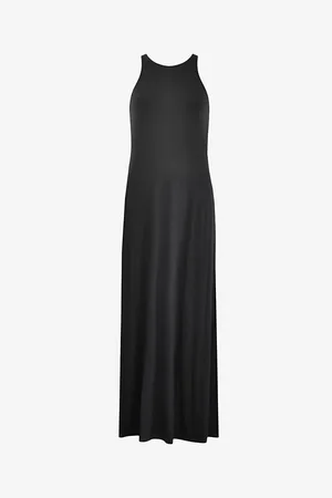 Ro&Zo Round-neck Sleeveless Jersey Maxi Dress