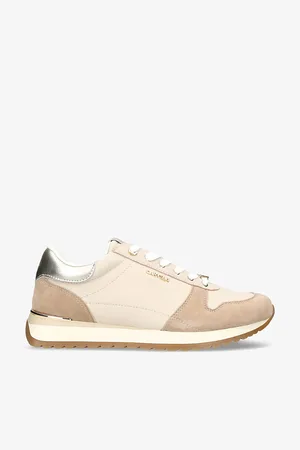 Carvela Track Star Logo-embellished Nylon and Leather Low-top Trainers