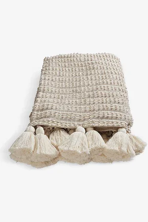 SOHO Cassia Textured Cotton Throw 200cm X 140cm