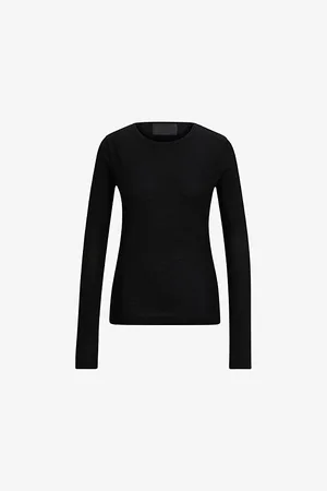 HUGO BOSS X Naomi Campbell Ribbed Jersey Top