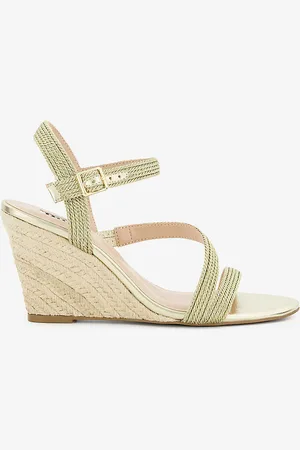 Dune Kaia Open-toe Woven Wedge Sandals