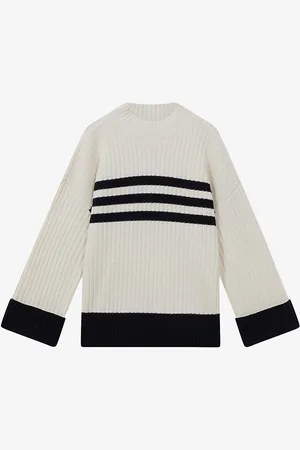 Reiss Misha Striped Wool Jumper