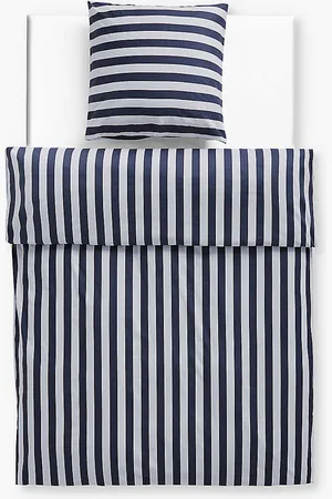 Hay Ete Stripe-print Cotton Duvet Cover