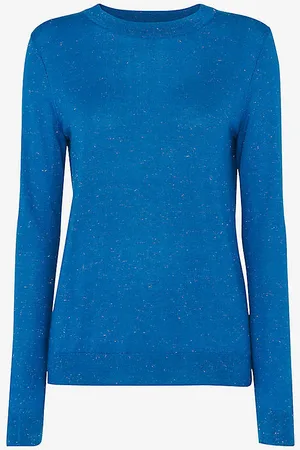 Whistles Annie Sparkle Long-sleeve Woven Jumper