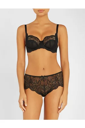 Panache Andorra Stretch-lace Full-cup Bra