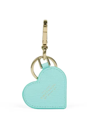SMYTHSON Heart Keyring in Panama