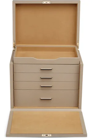 SMYTHSON Deluxe Jewellery Box in Panama