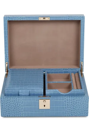 SMYTHSON Jewellery Box with Travel Tray in Mara